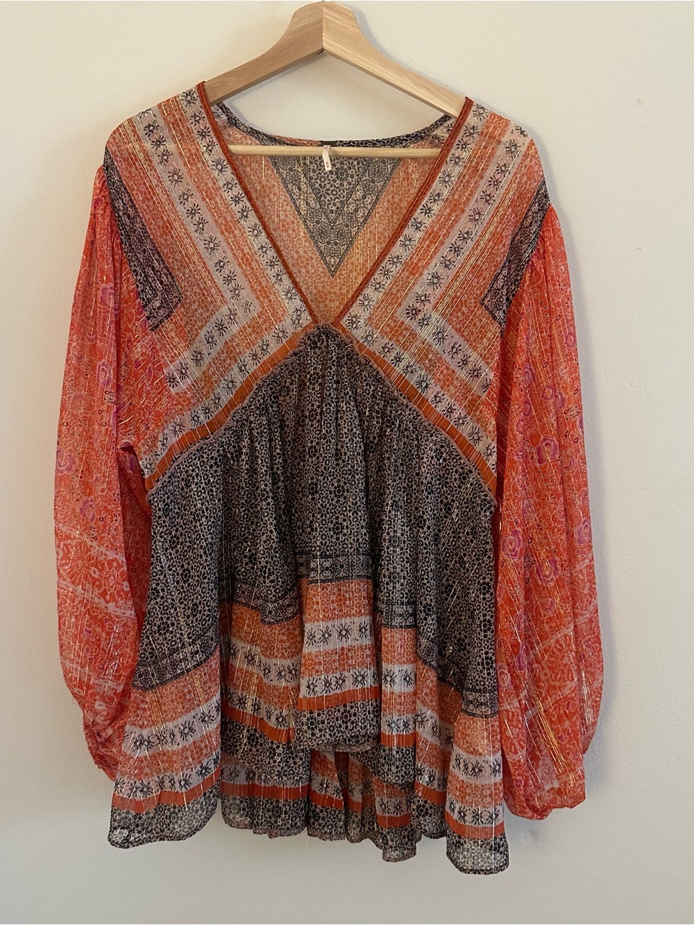 Free People Aliyah Printed Tunic
